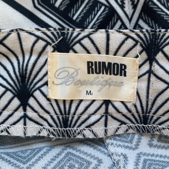 Lf black and white skort - Picture 4 of 6